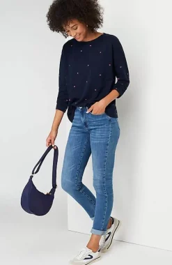 More Love Embroidered Sweatshirt | Jjill