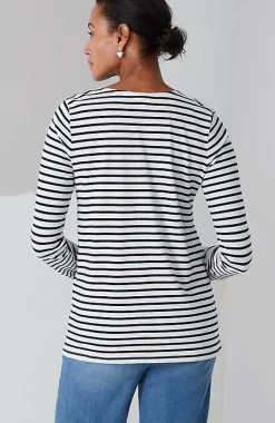More Love Striped Tee | Jjill