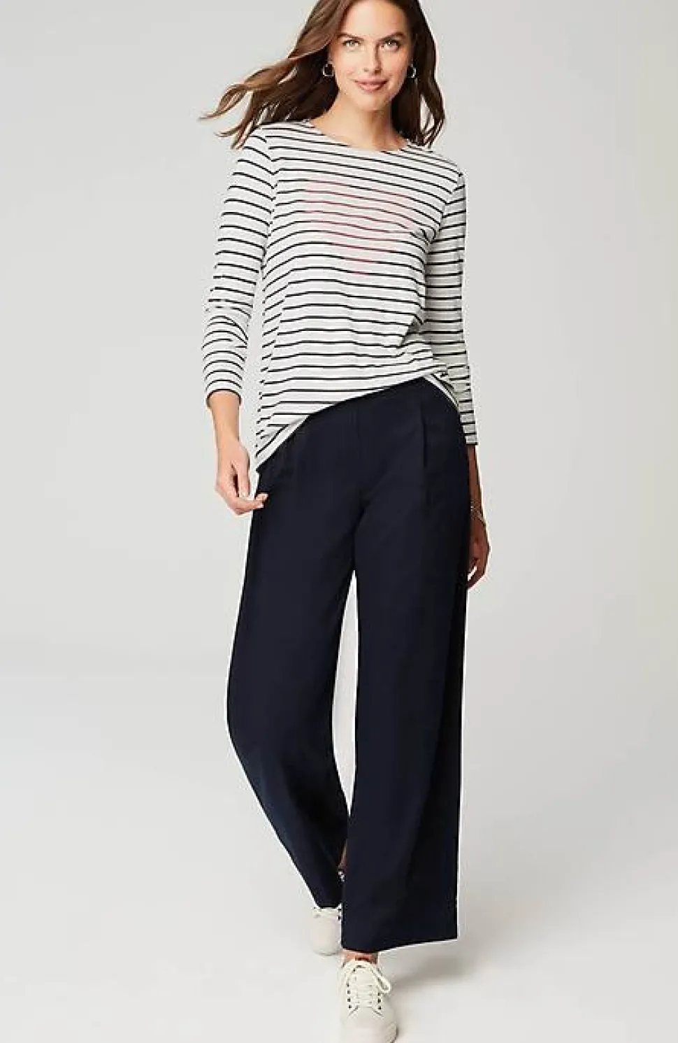 More Love Striped Tee | Jjill