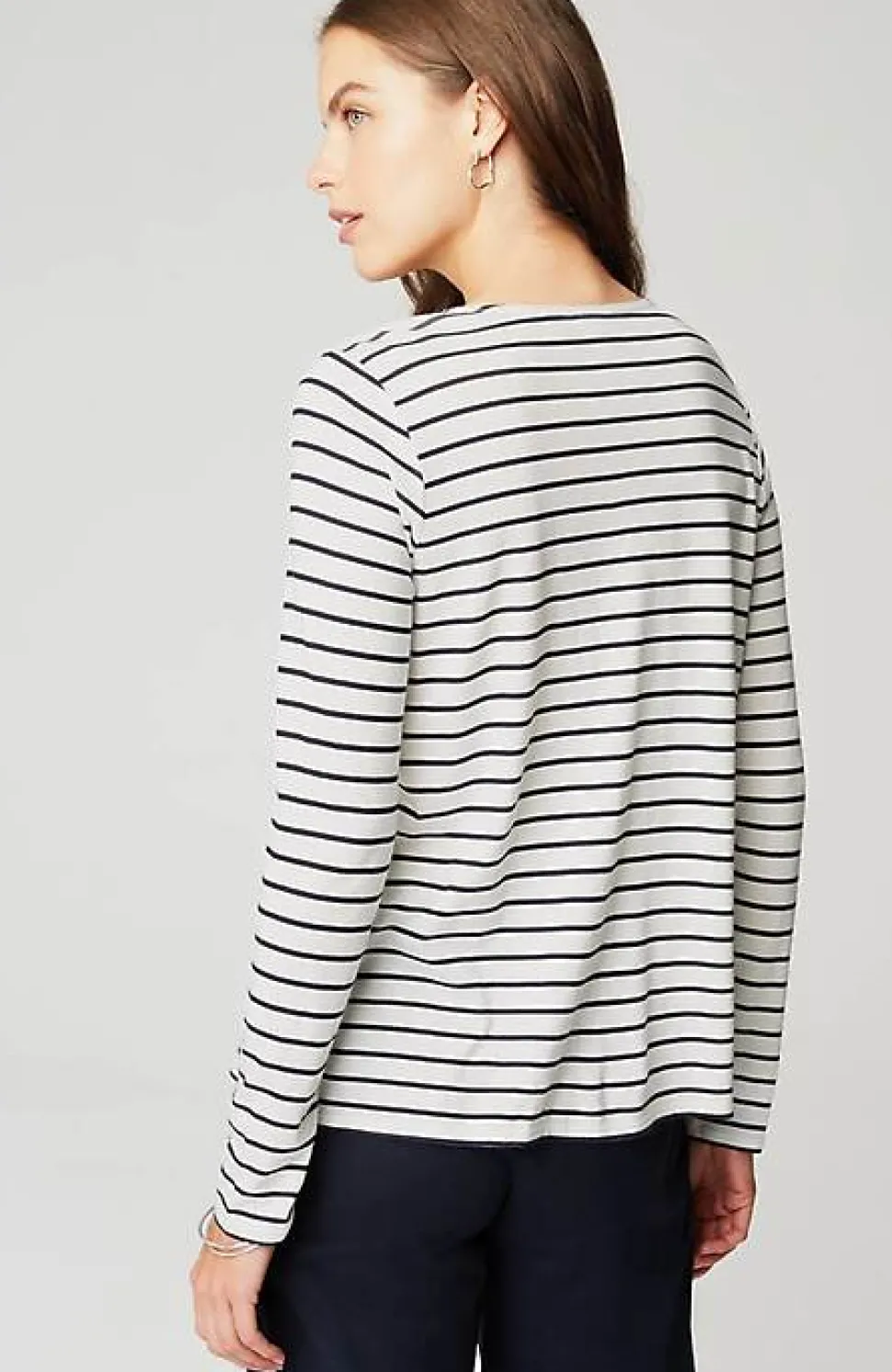 More Love Striped Tee | Jjill