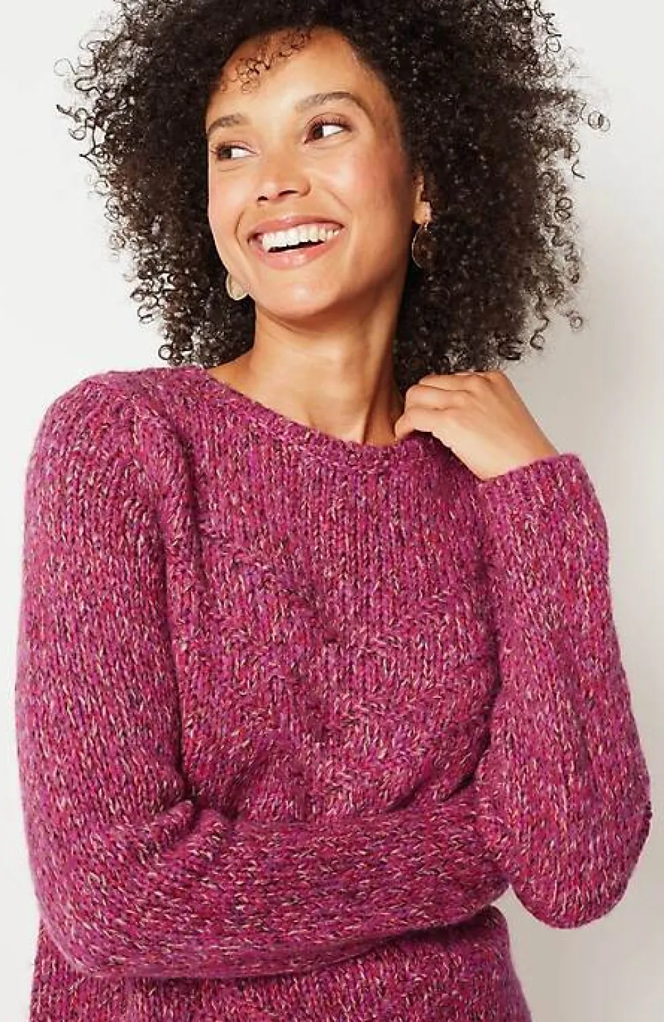 Multicolored Chevron Sweater | Jjill