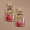Nature'S Charm Pressed-Flower Earrings | Jjill