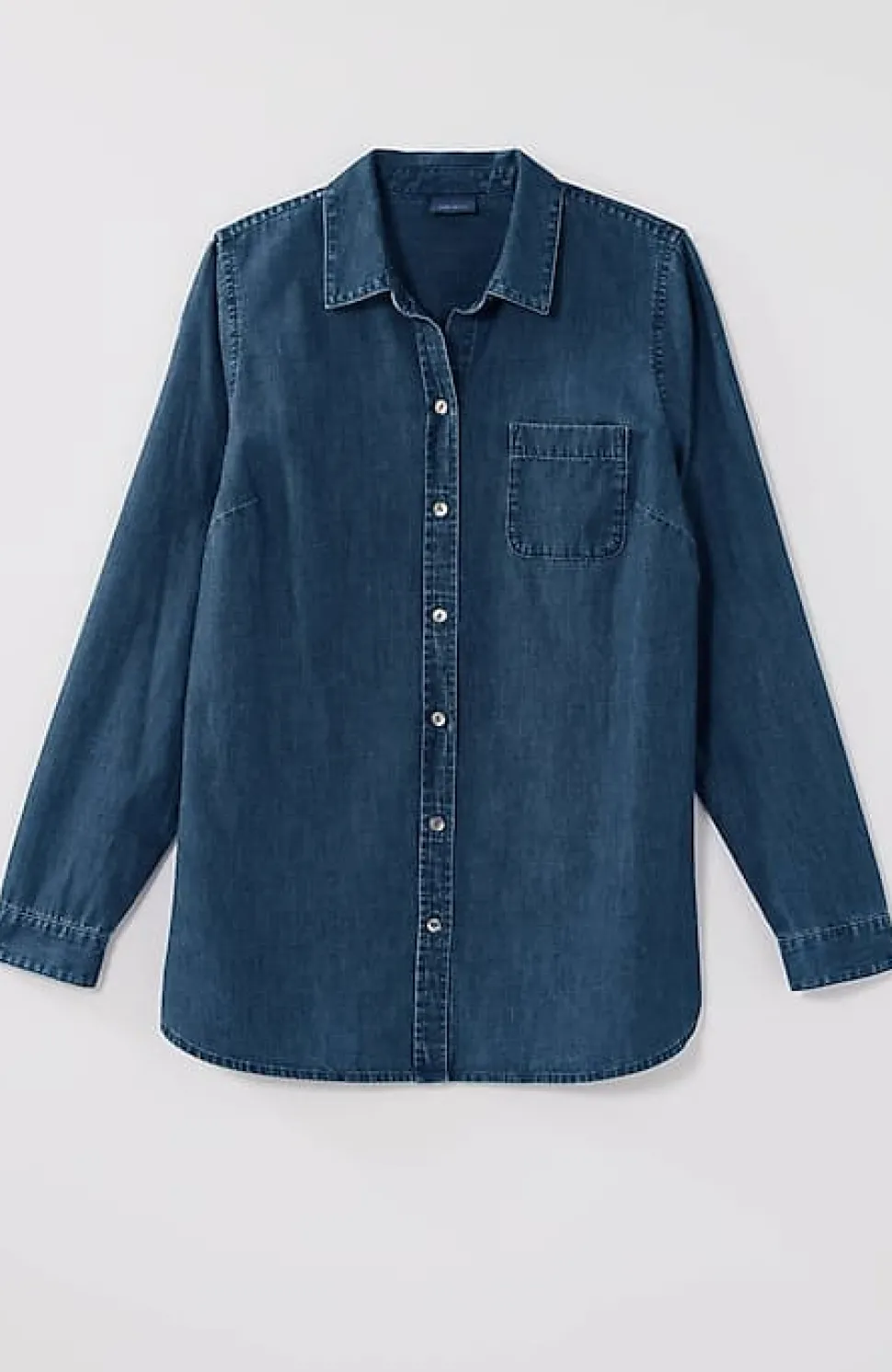 One-Pocket Button-Front Shirt | Jjill