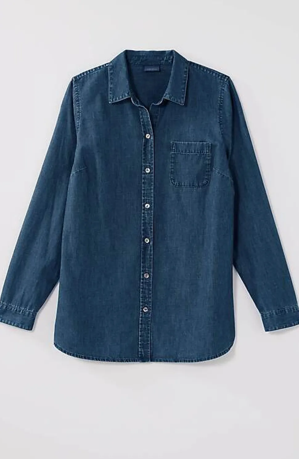 One-Pocket Button-Front Shirt | Jjill