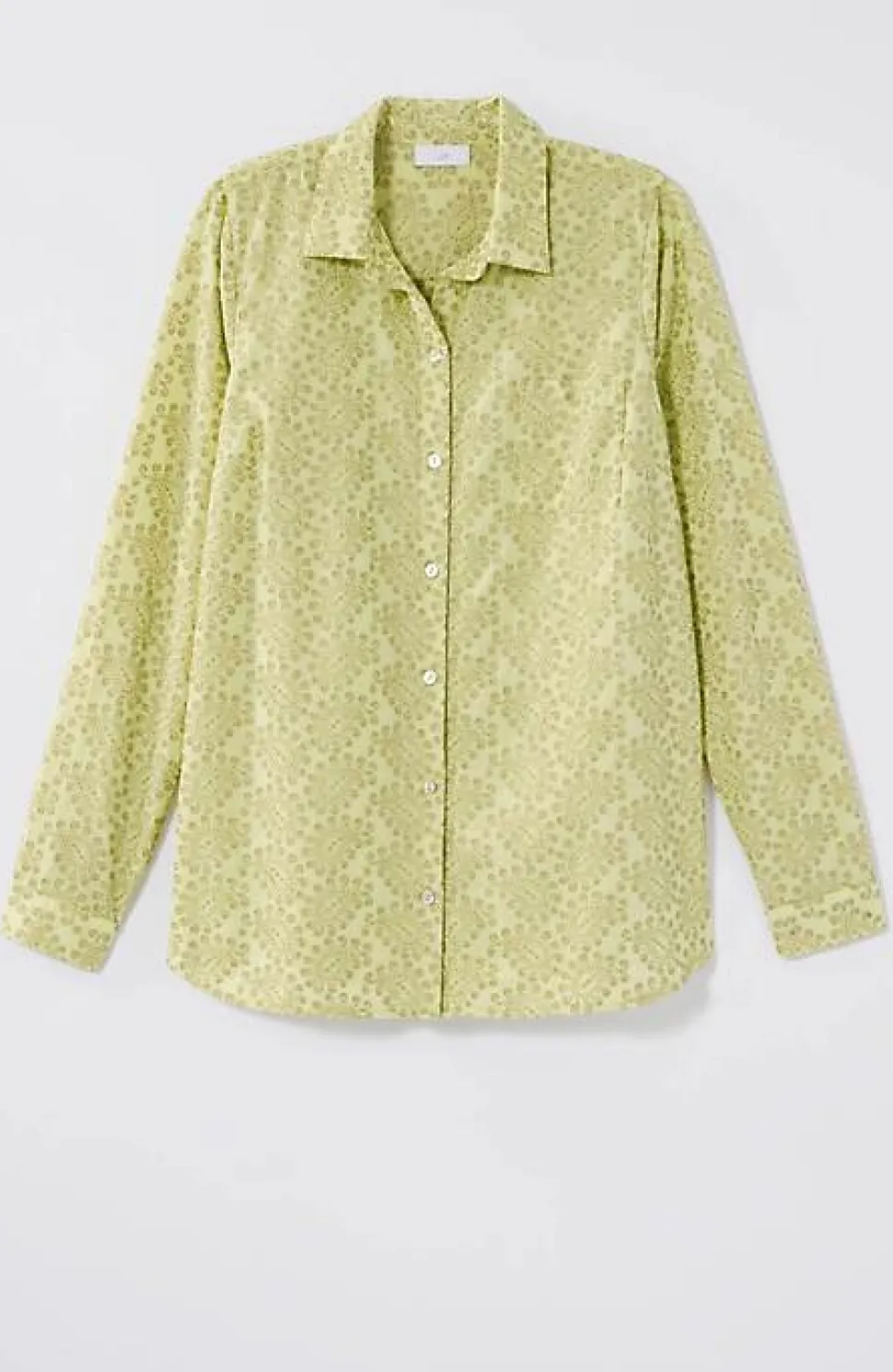 One-Pocket Shirred-Back Shirt | Jjill