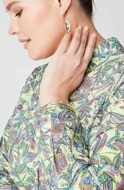 One-Pocket Shirred-Back Shirt | Jjill