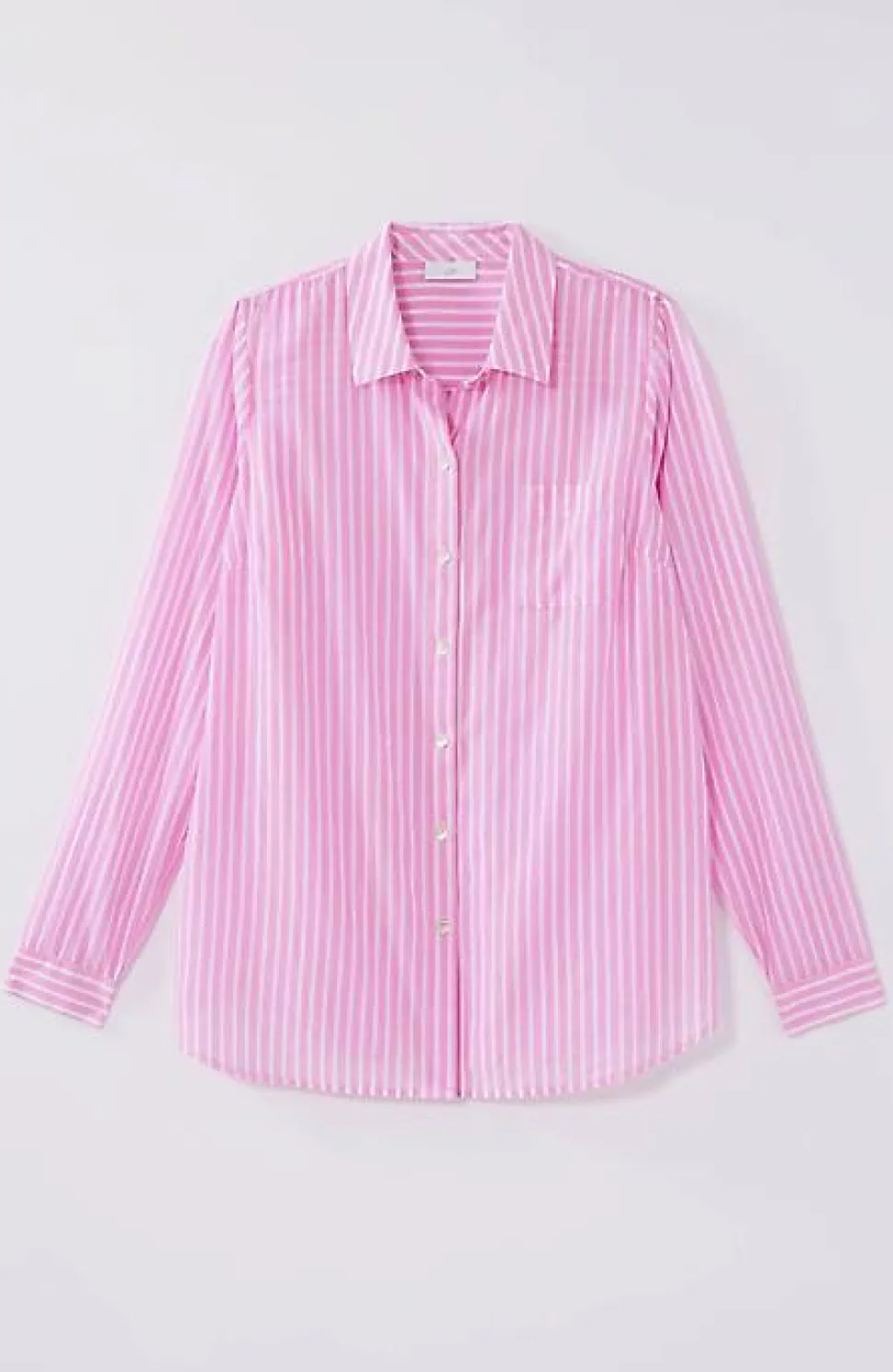 One-Pocket Shirred-Back Shirt | Jjill