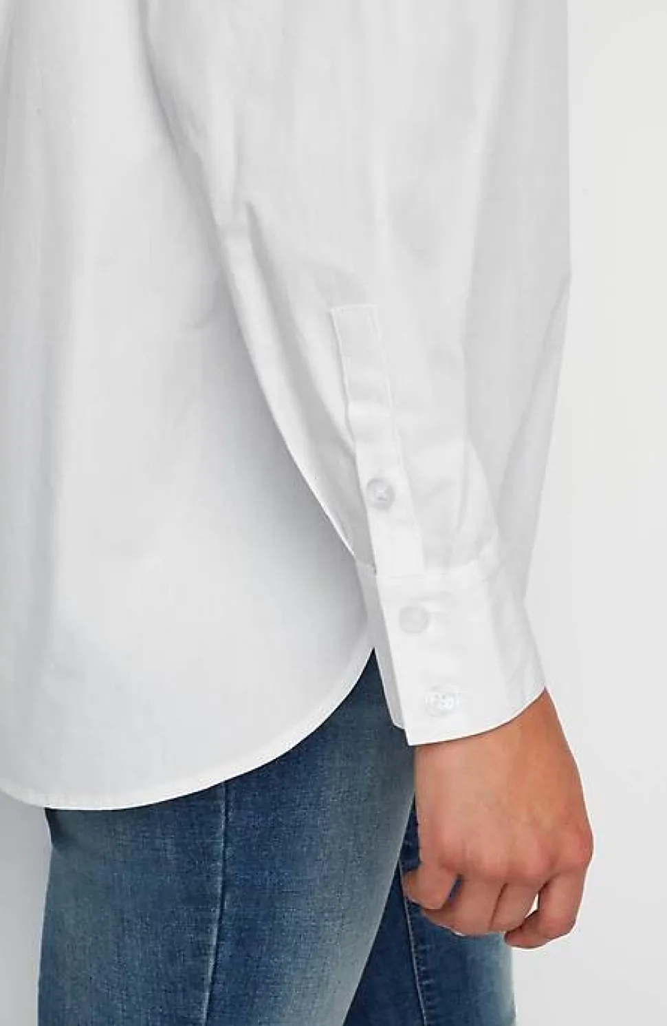 Oversized Cotton Poplin Tunic | Jjill