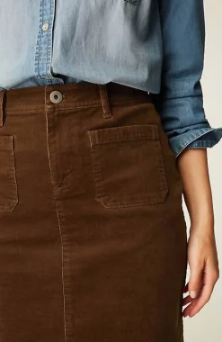 Patch-Pocket Skirt | Jjill