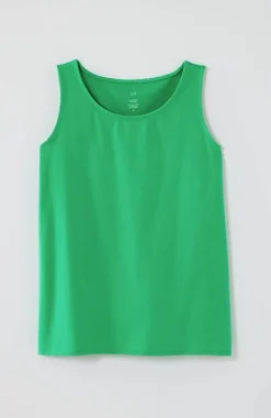 Pima-Stretch Knit Tank | Jjill