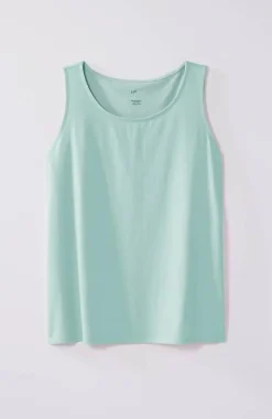 Pima-Stretch Knit Tank | Jjill