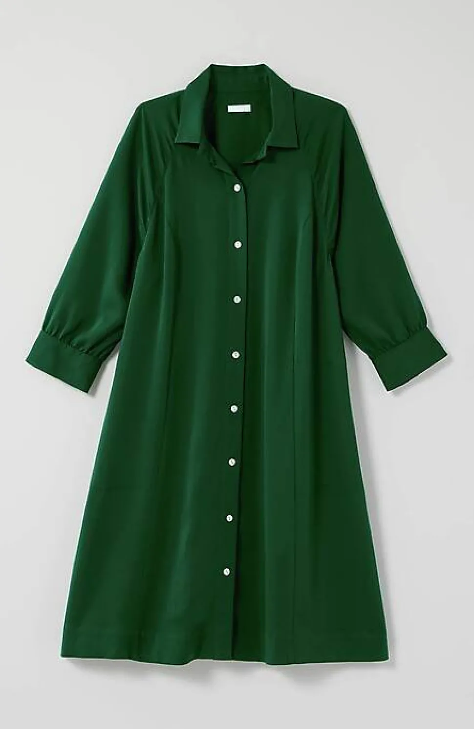 Pintucked A-Line Shirtdress | Jjill