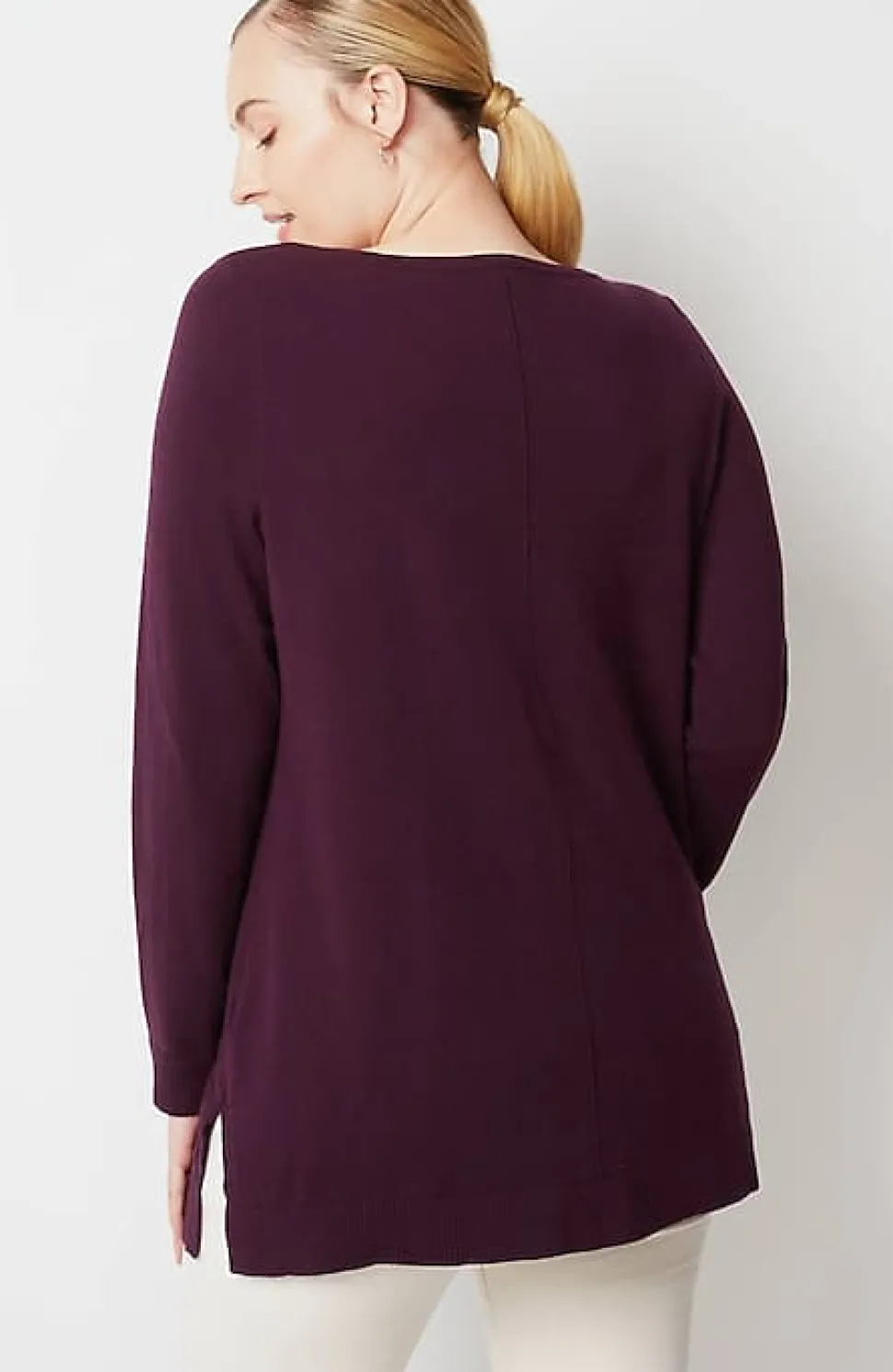 Pintucked Sweater-Tunic | Jjill