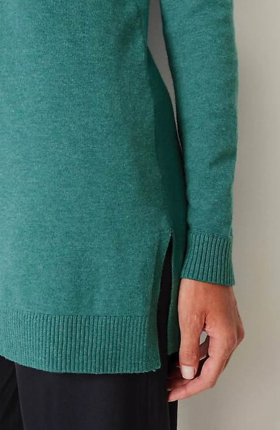 Pintucked Sweater-Tunic | Jjill