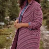 Plaid Notched-Collar Jacket | Jjill