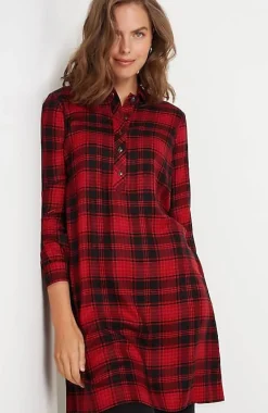 Plaid Shirtdress | Jjill