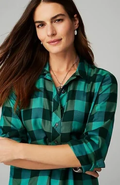 Plaid Shirtdress | Jjill