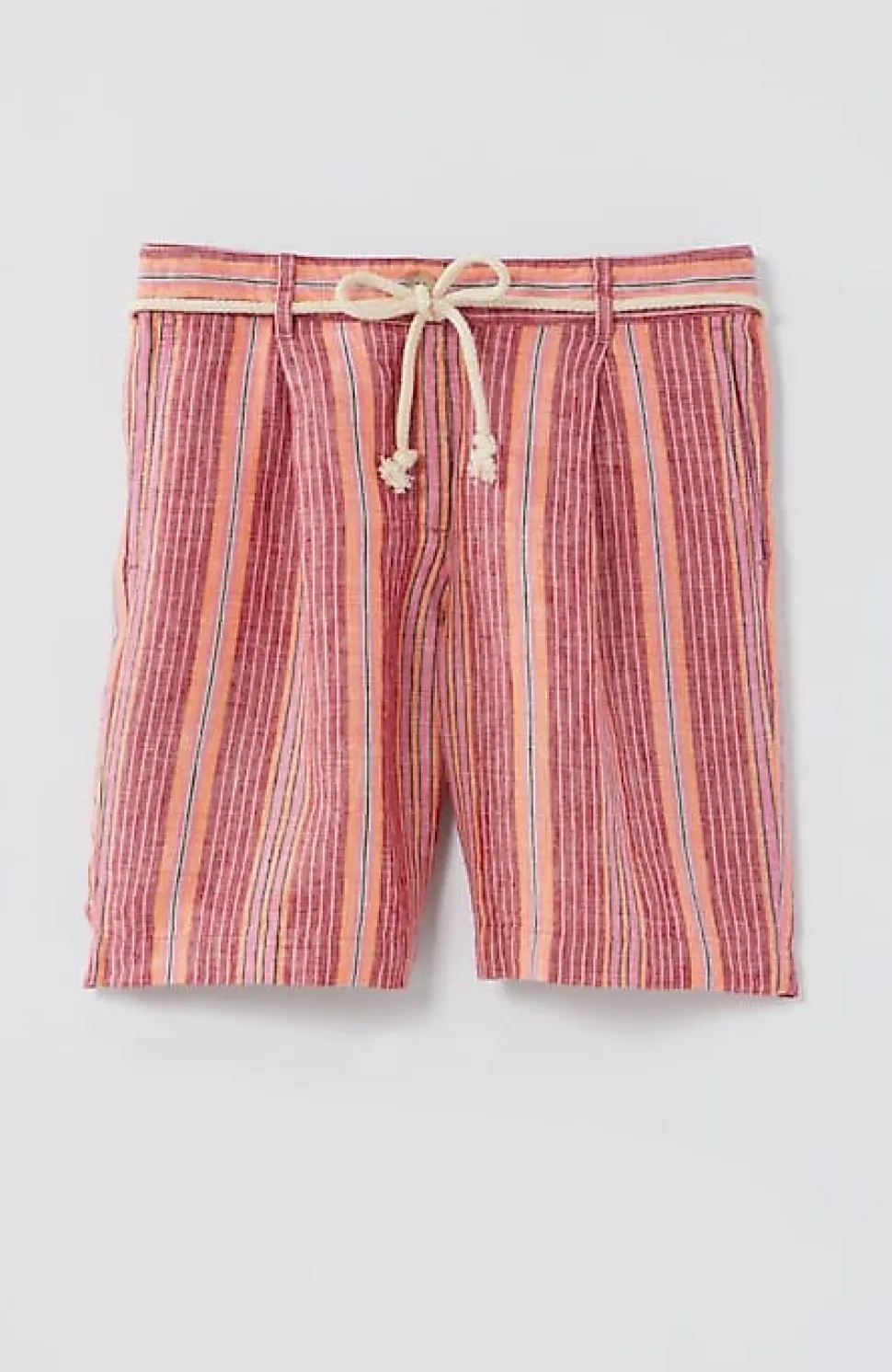Pleated Shorts With Rope Belt | Jjill
