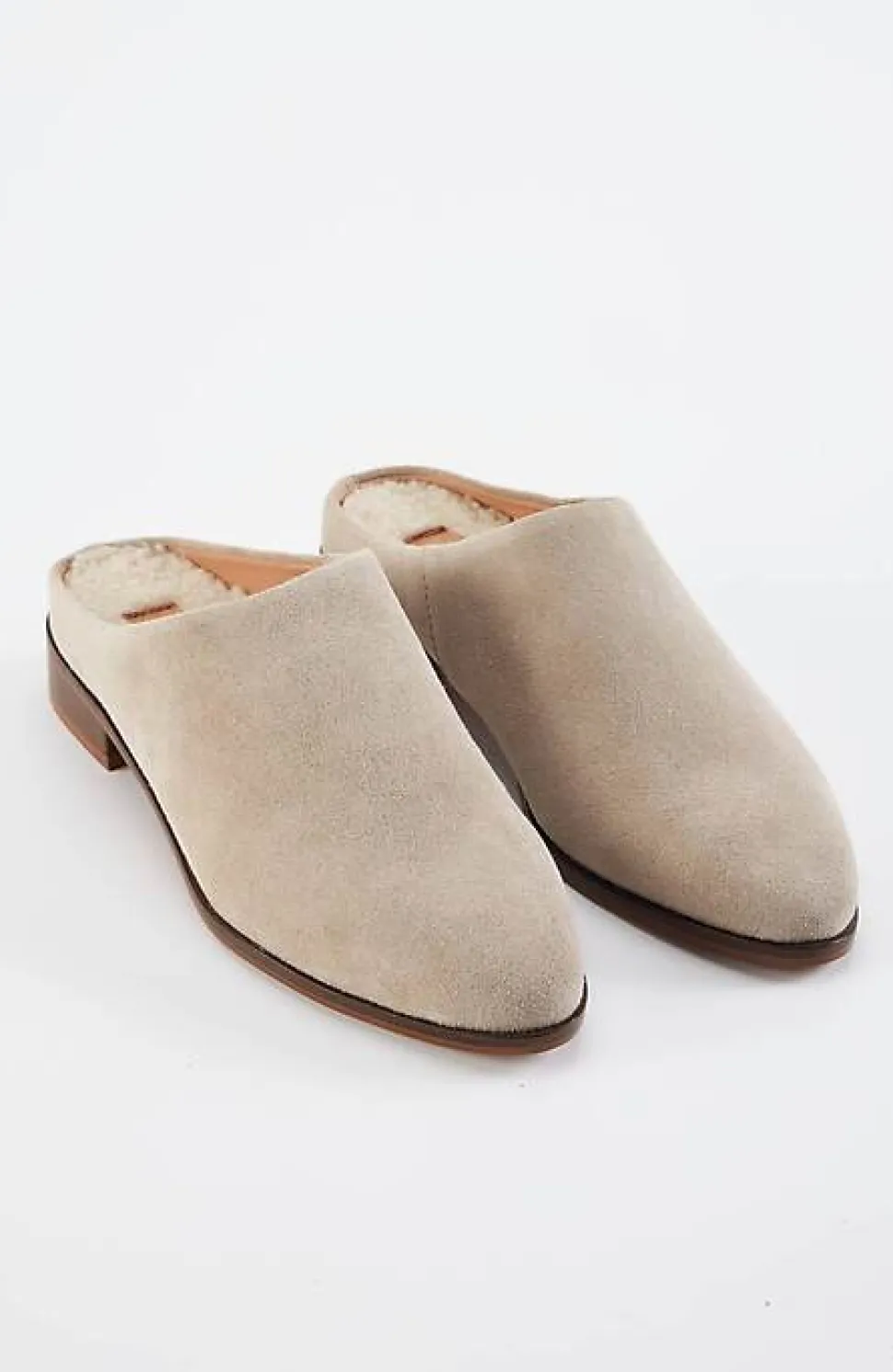 Poppy Sherpa-Lined Mules | Jjill