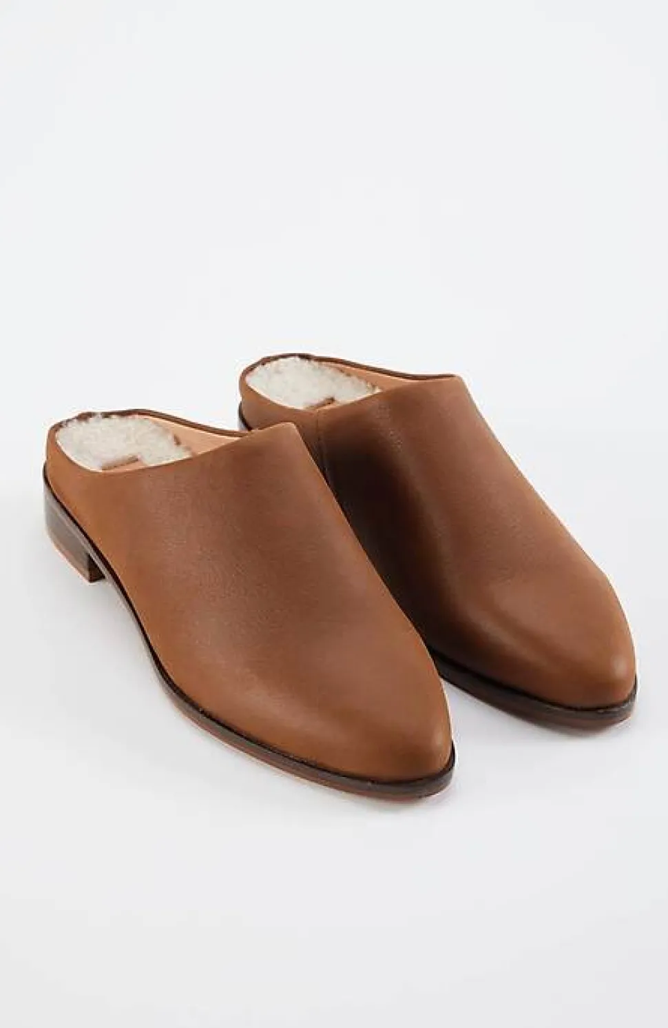 Poppy Sherpa-Lined Mules | Jjill
