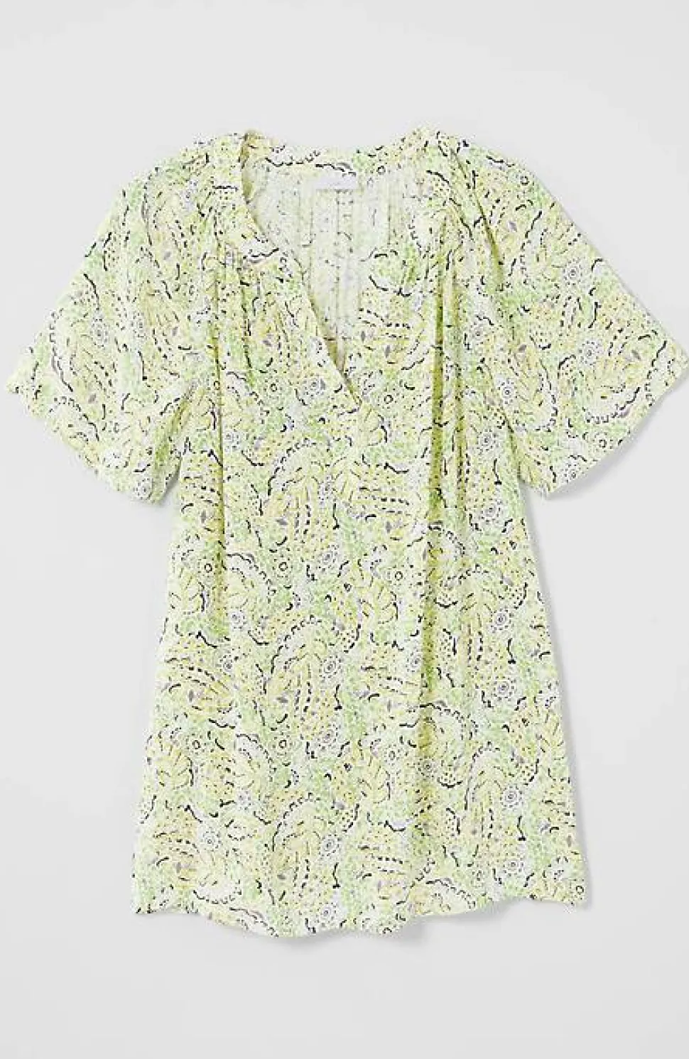 Printed Voile Top | Jjill