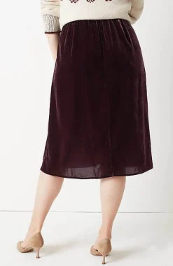 Pull-On Midi Skirt | Jjill