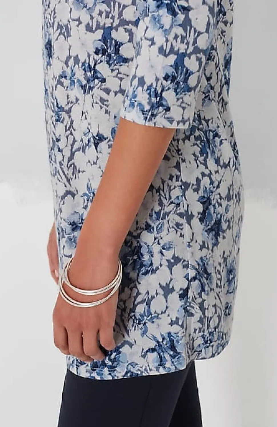 Pure Jill Ballet-Sleeve Tunic | Jjill