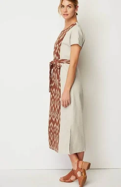 Pure Jill Belted Ikat Dress | Jjill