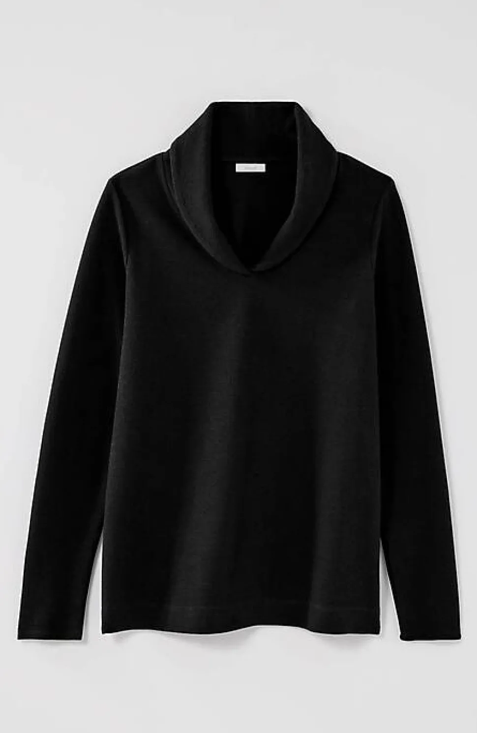 Pure Jill Diagonal-Knit Folded-Collar Top | Jjill