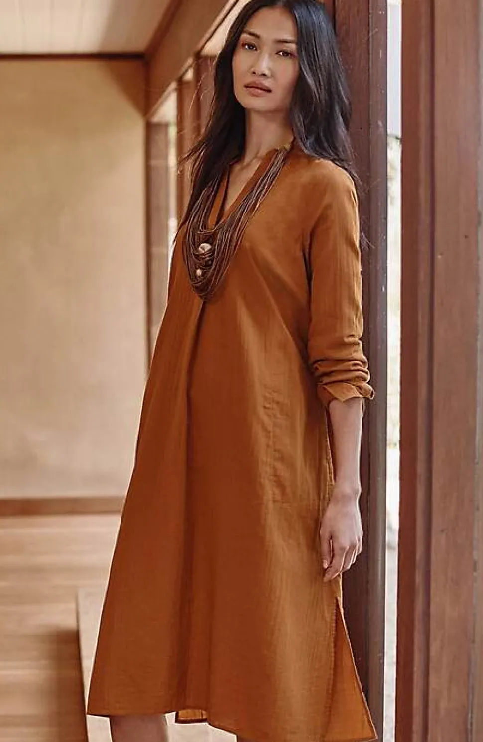 Pure Jill Double-Cloth Shirtdress | Jjill