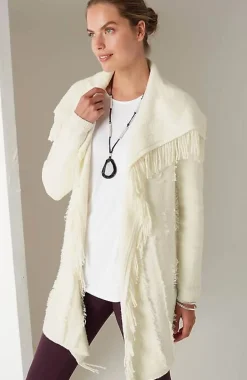 Pure Jill Fringed Cardi | Jjill