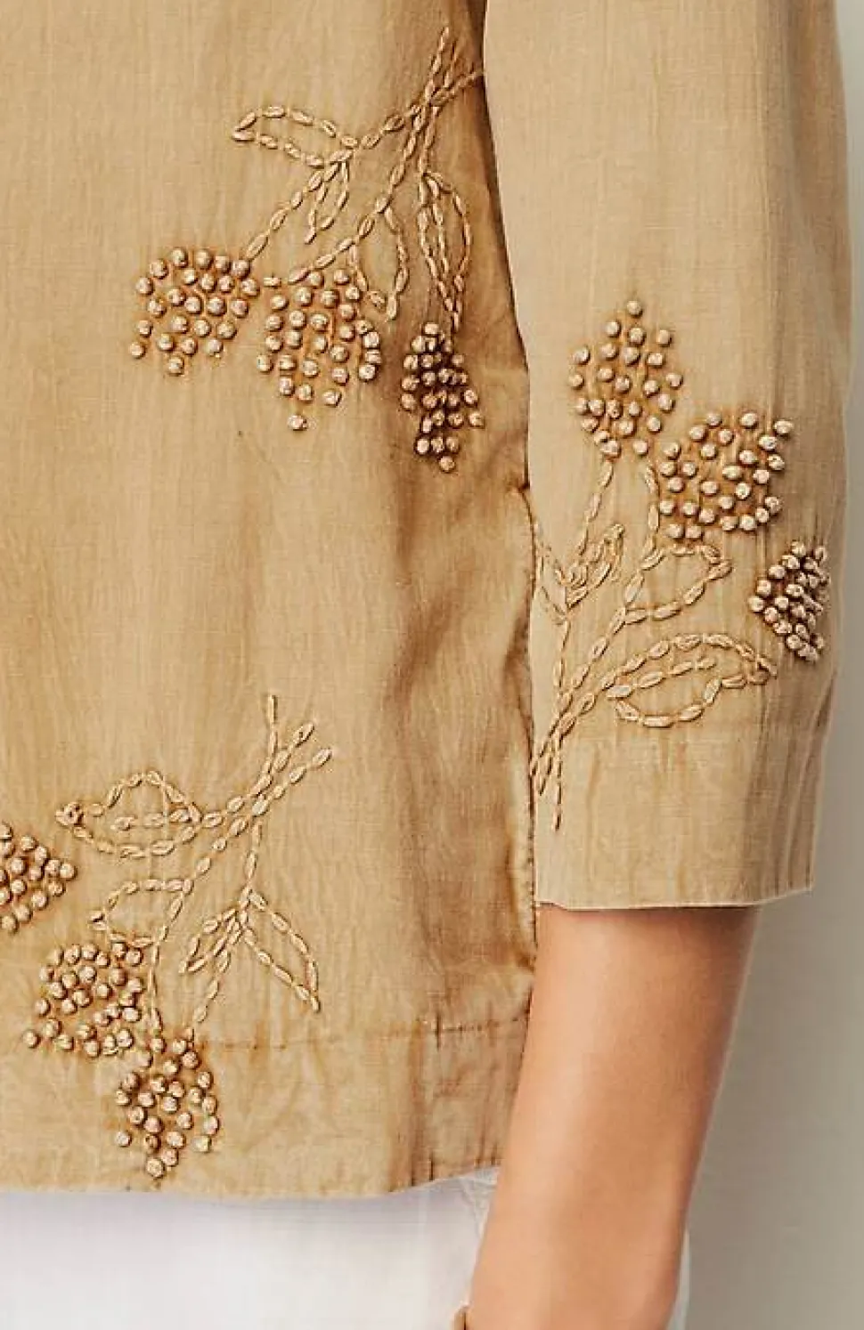Pure Jill Hand-Embroidered Jacket | Jjill