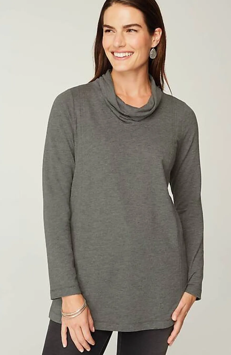 Pure Jill Harmony Cowl-Neck Tunic | Jjill