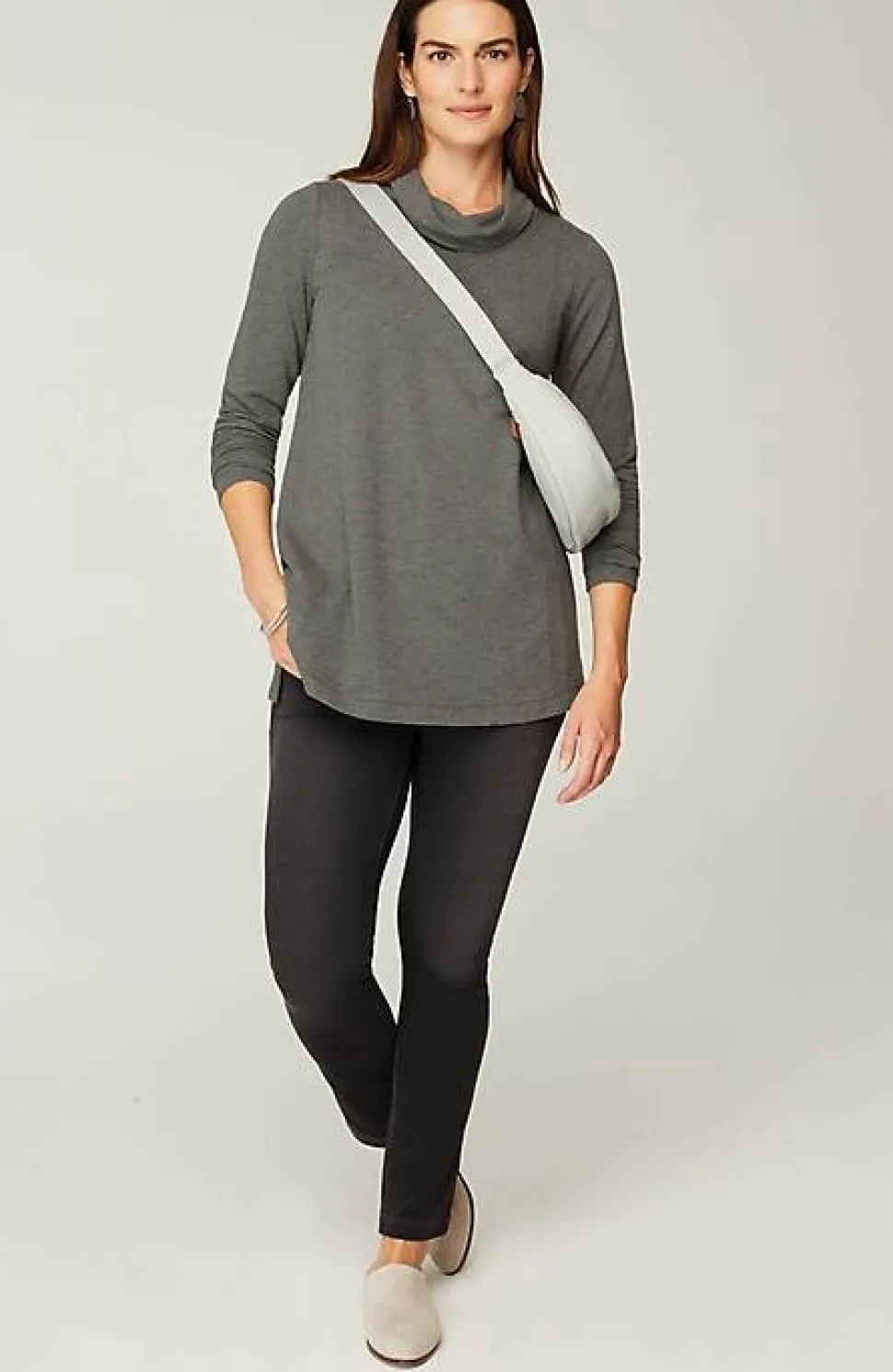 Pure Jill Harmony Cowl-Neck Tunic | Jjill
