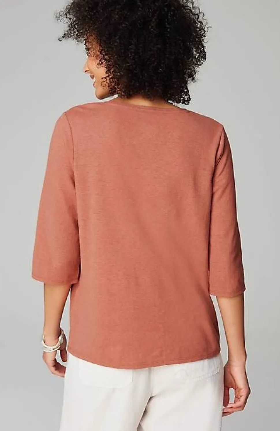 Pure Jill Hemp U0026 Cotton Henley Top | Jjill