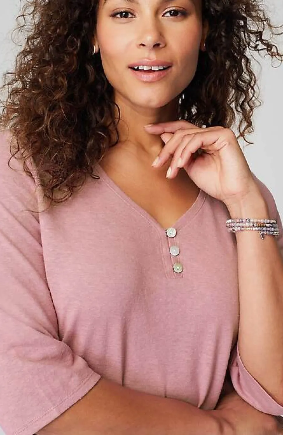 Pure Jill Hemp U0026 Cotton Henley Top | Jjill