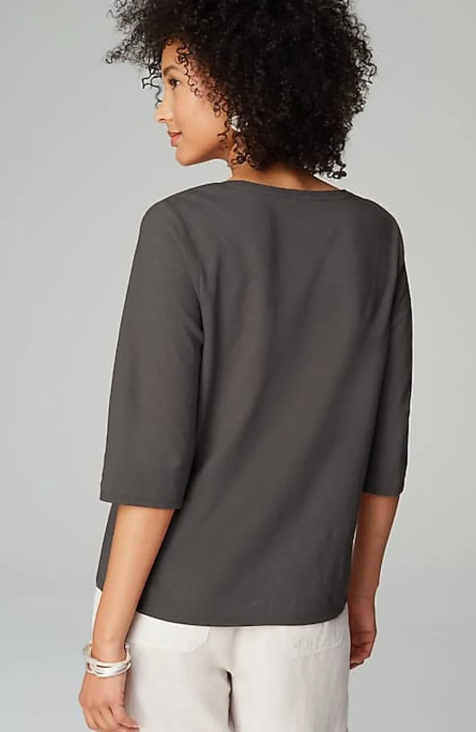 Pure Jill Hemp U0026 Cotton Henley Top | Jjill