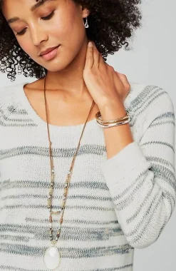 Pure Jill Intarsia Relaxed Sweater | Jjill