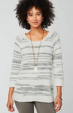 Pure Jill Intarsia Relaxed Sweater | Jjill