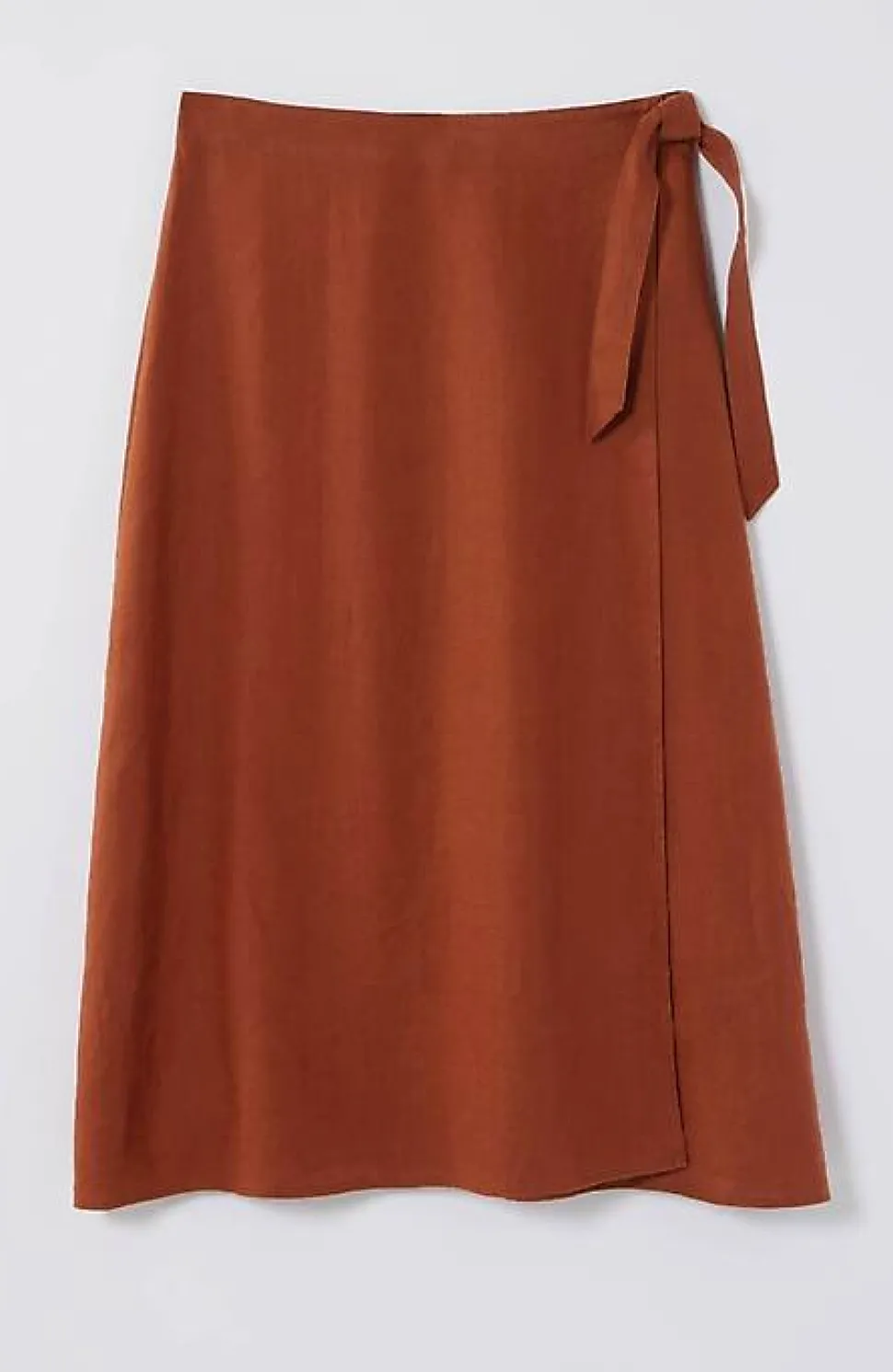 Pure Jill Linen Faux-Wrap Skirt | Jjill