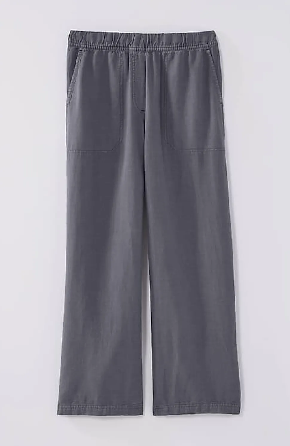 Pure Jill Linen-Blend Wide-Leg Crops | Jjill
