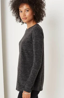 Pure Jill Long-Sleeve Shirttail Tee | Jjill