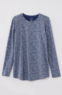 Pure Jill Long-Sleeve Shirttail Tee | Jjill