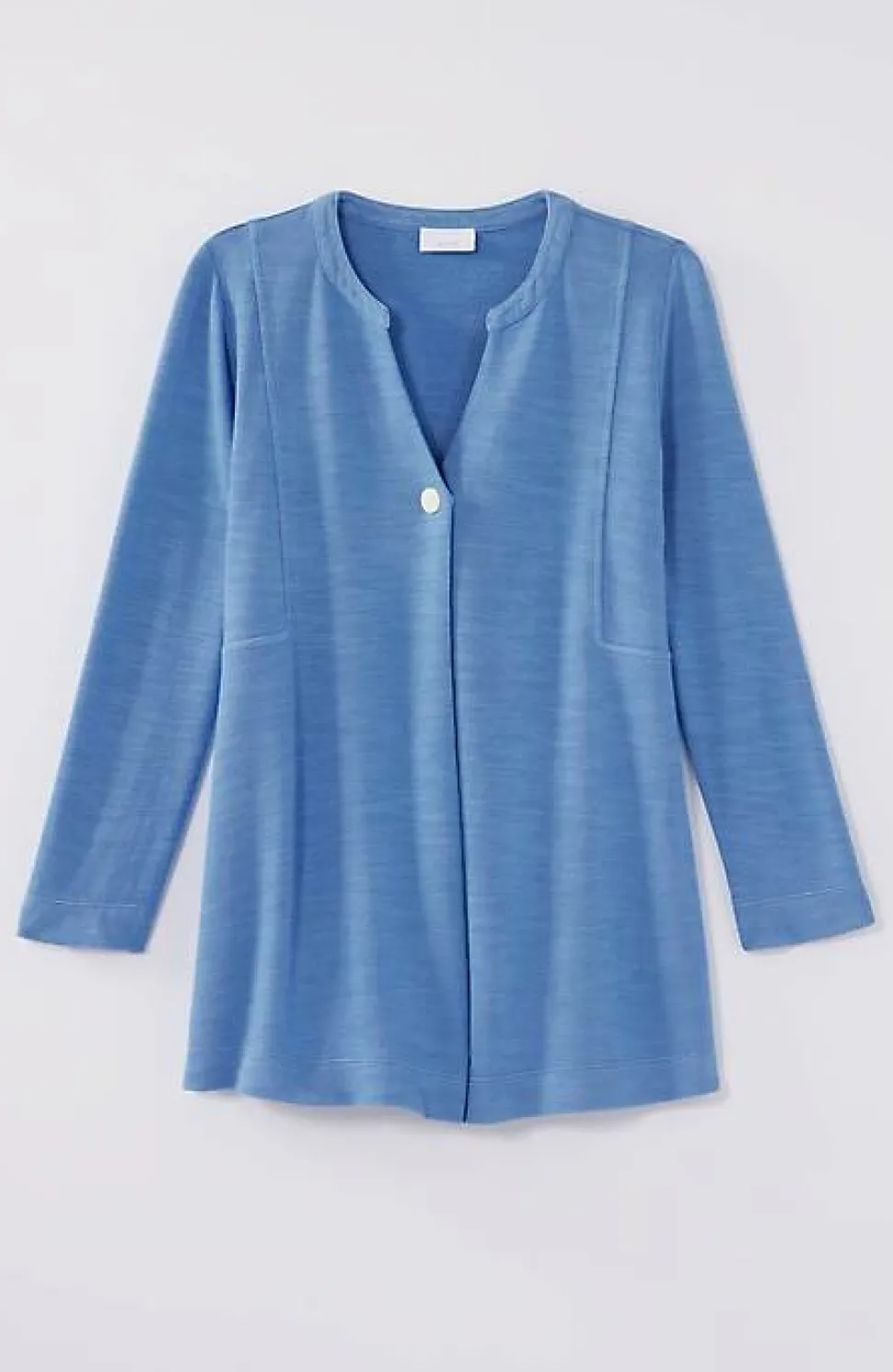 Pure Jill Organically Grown Cotton Buttoned Top | Jjill