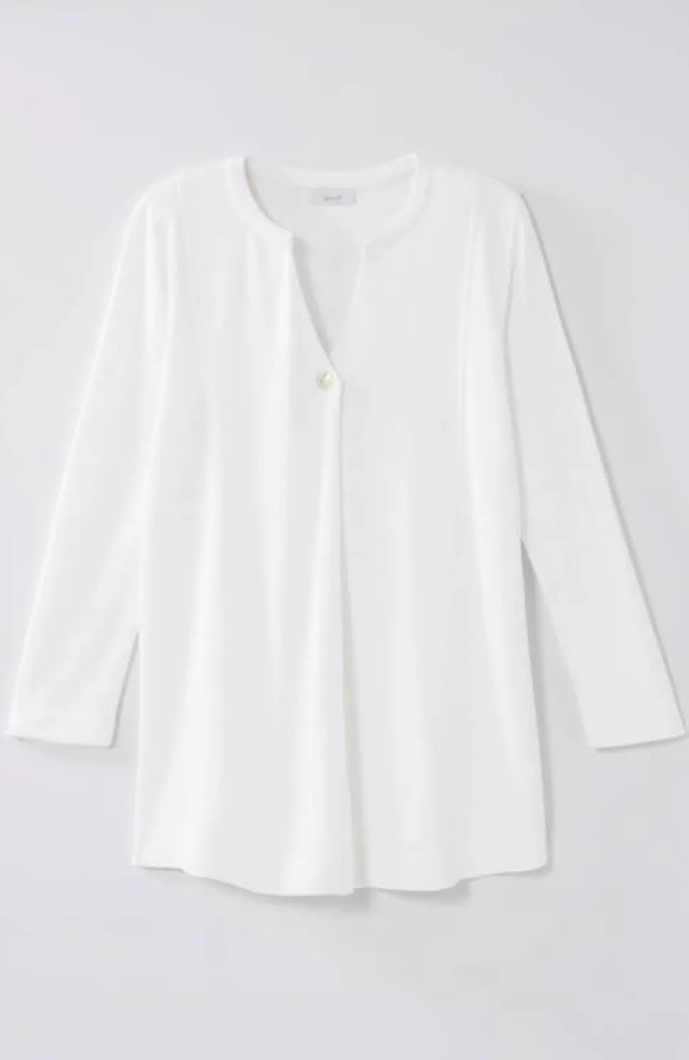 Pure Jill Organically Grown Cotton Buttoned Top | Jjill