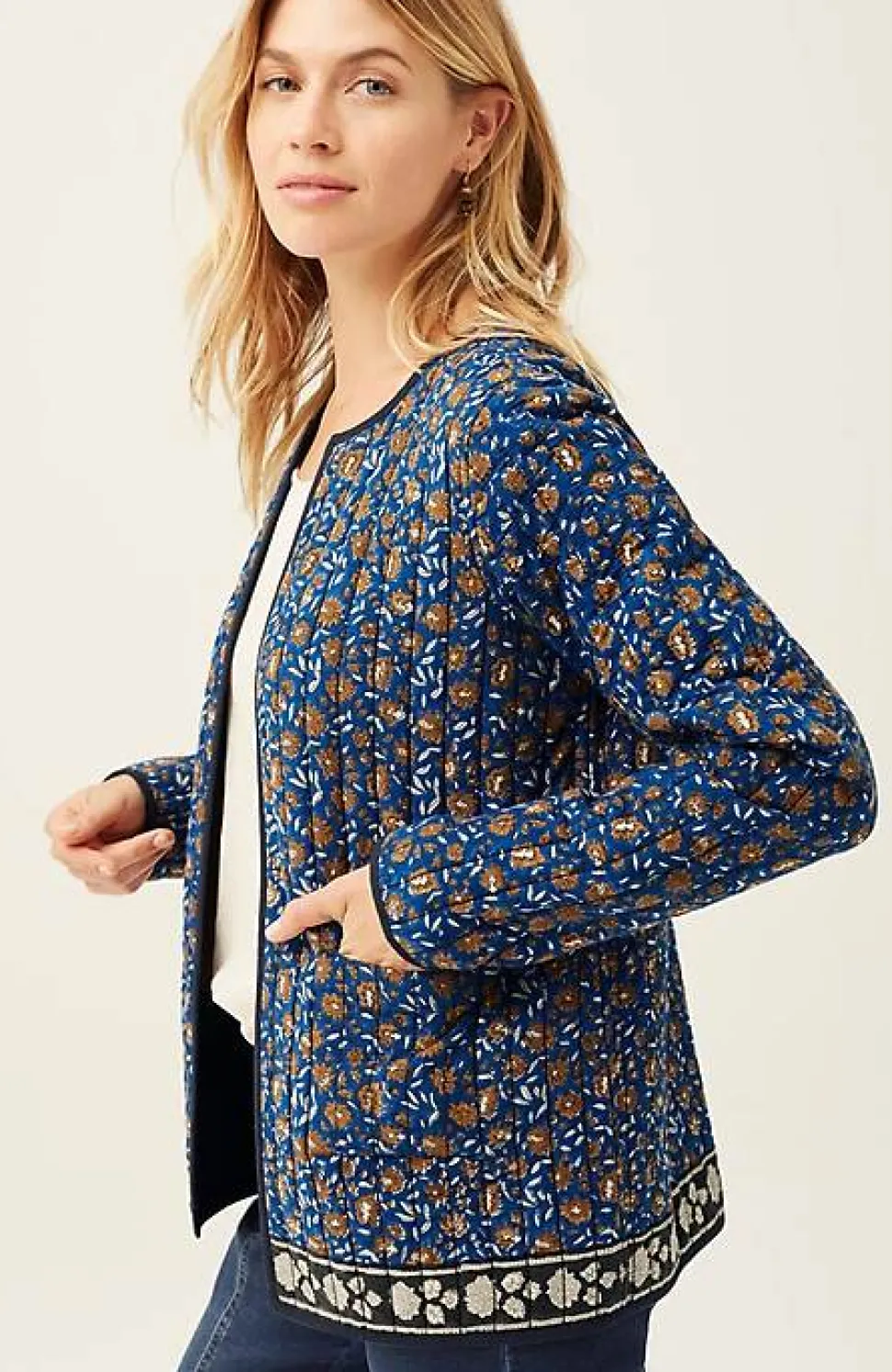 Pure Jill Reversible Quilted Jacket | Jjill