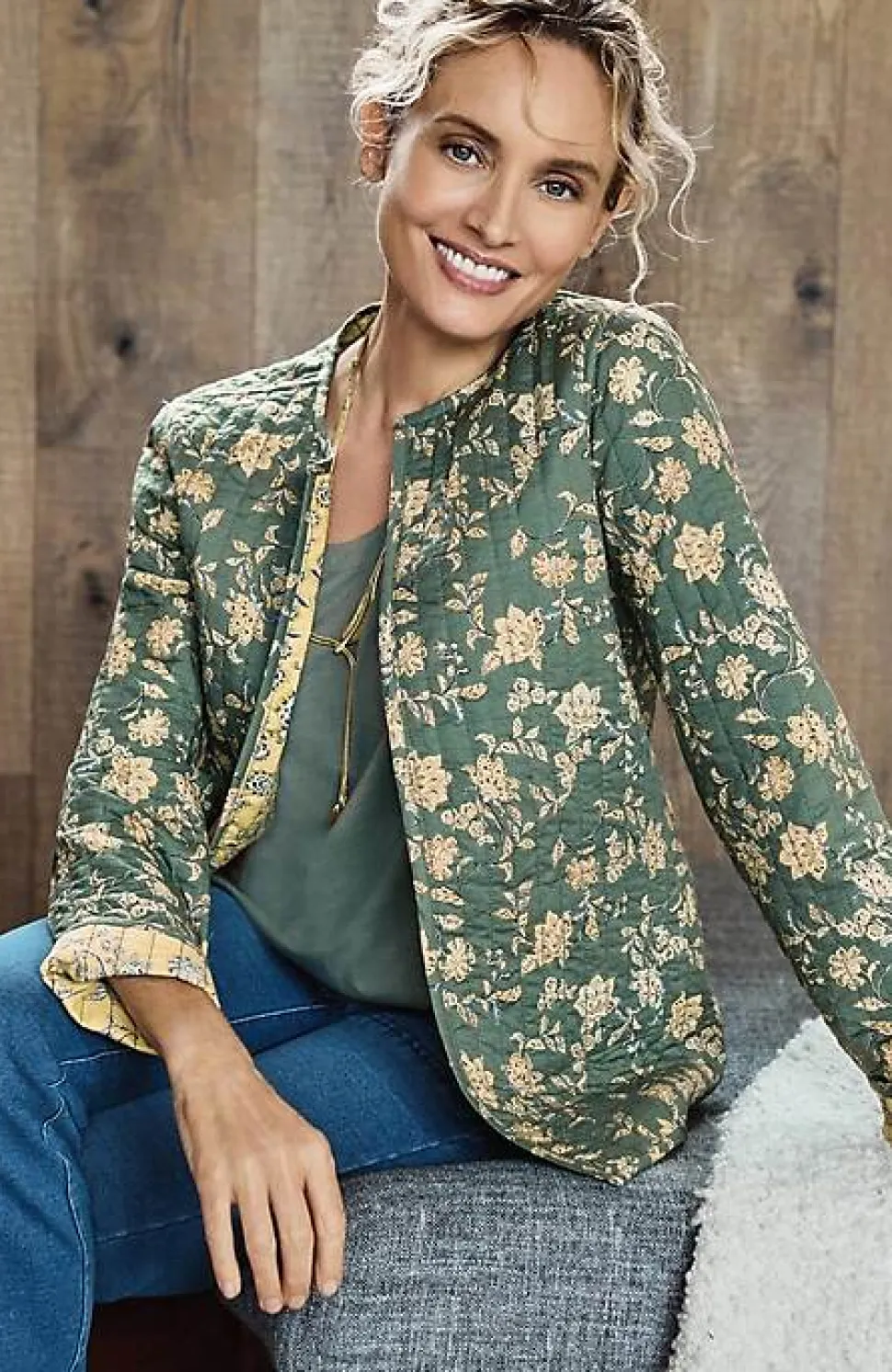 Pure Jill Reversible Quilted Jacket | Jjill
