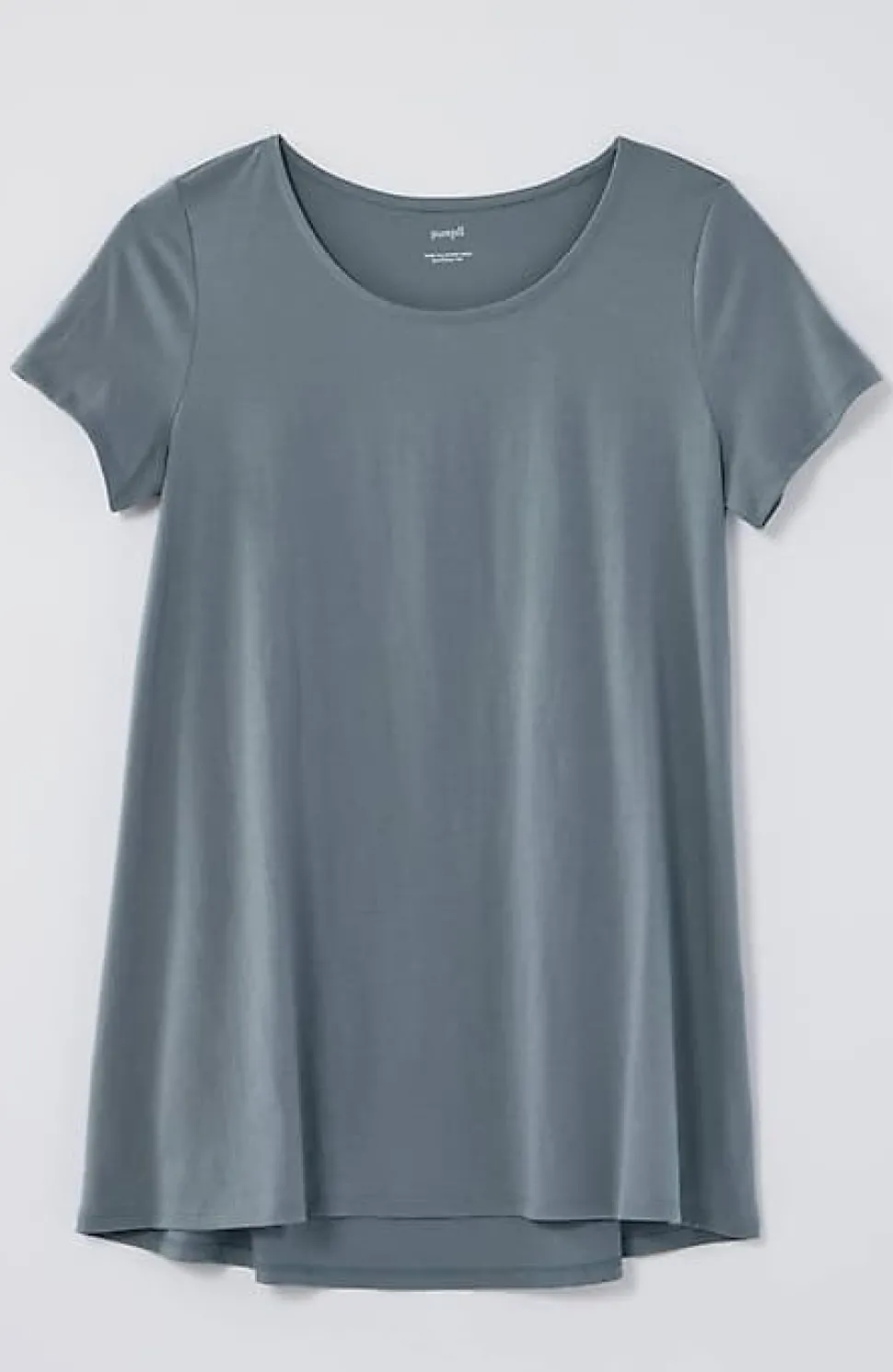 Pure Jill Scoop-Neck Elliptical Tee | Jjill