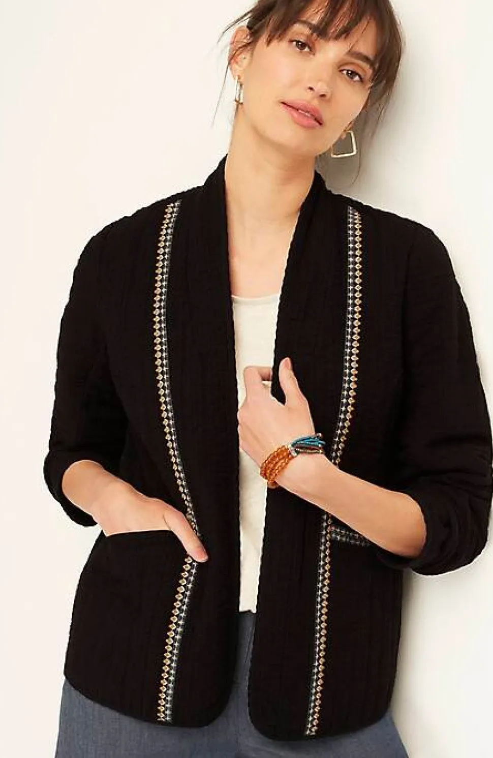 Pure Jill Seersucker Jacket | Jjill