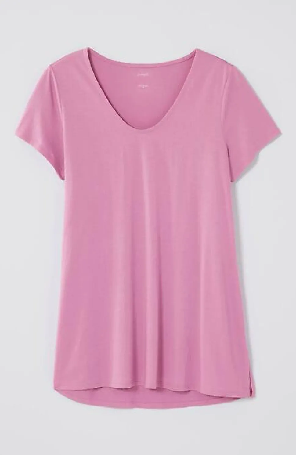 Pure Jill Side-Slit Elliptical Tee | Jjill